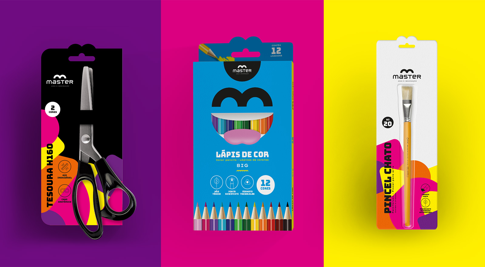 Conheça os diferenciais de cada linha dos produtos Master
